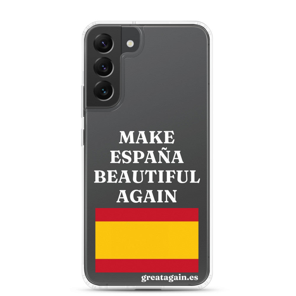 Carcasa transparente Samsung® Make España Beautiful Again