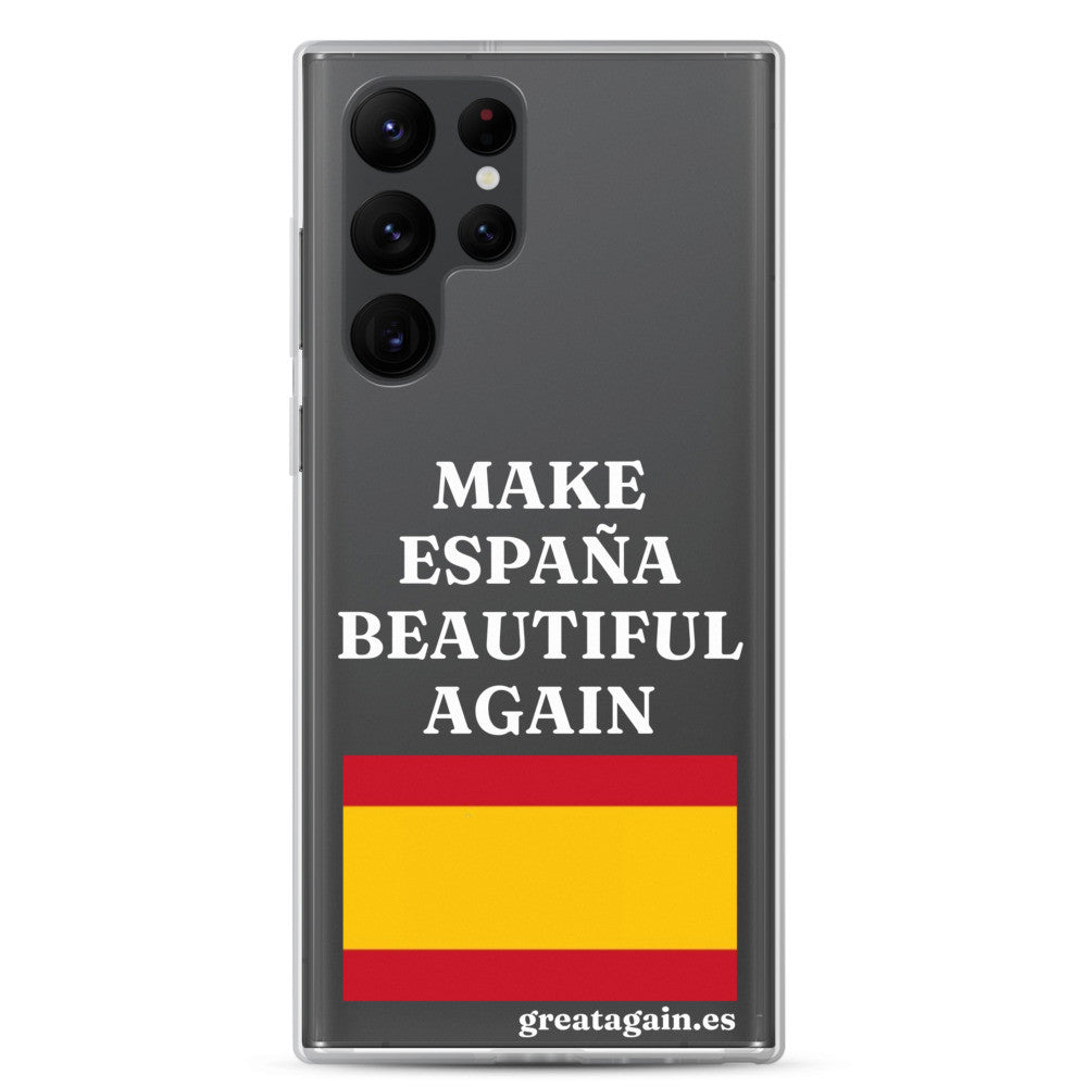 Carcasa transparente Samsung® Make España Beautiful Again