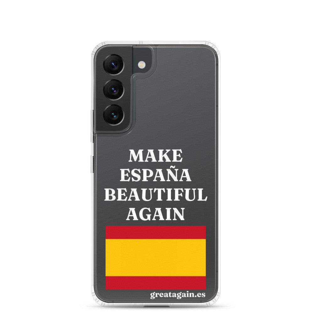 Carcasa transparente Samsung® Make España Beautiful Again