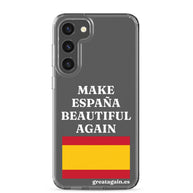 Carcasa transparente Samsung® Make España Beautiful Again