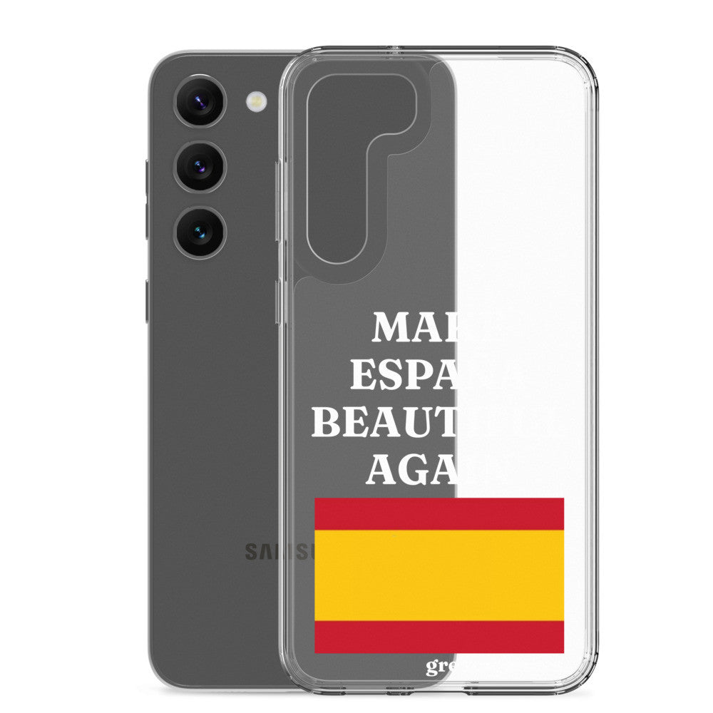 Carcasa transparente Samsung® Make España Beautiful Again