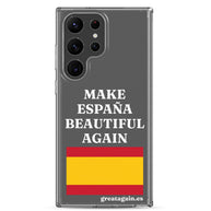 Carcasa transparente Samsung® Make España Beautiful Again