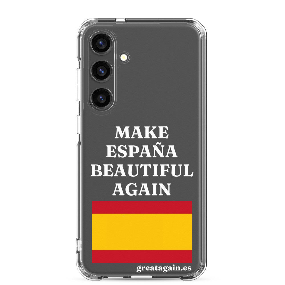 Carcasa transparente Samsung® Make España Beautiful Again