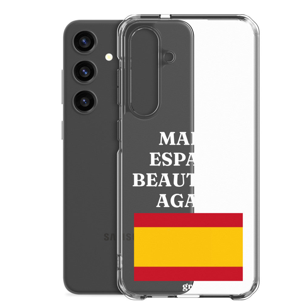 Carcasa transparente Samsung® Make España Beautiful Again