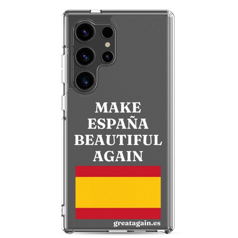 Carcasa transparente Samsung® Make España Beautiful Again