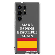 Carcasa transparente Samsung® Make España Beautiful Again