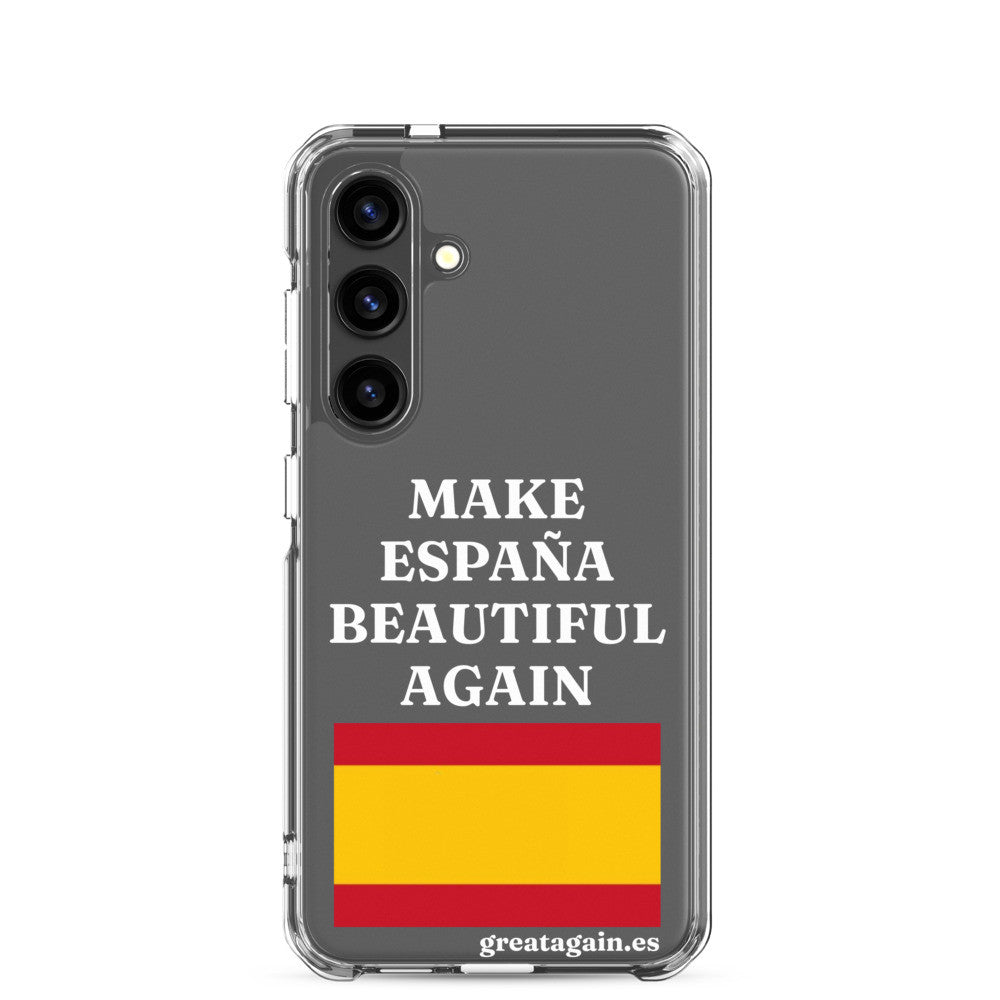 Carcasa transparente Samsung® Make España Beautiful Again
