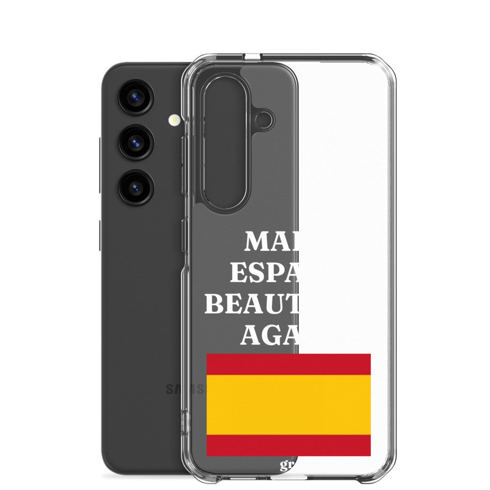 Carcasa transparente Samsung® Make España Beautiful Again