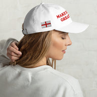 Gorra con bandera 
