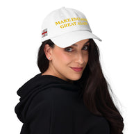 Gorra con bandera 