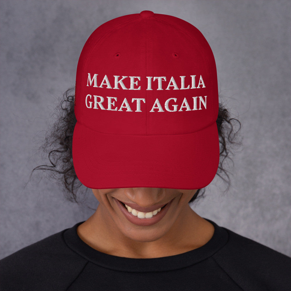 Gorra con bandera 