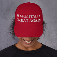 Gorra con bandera 