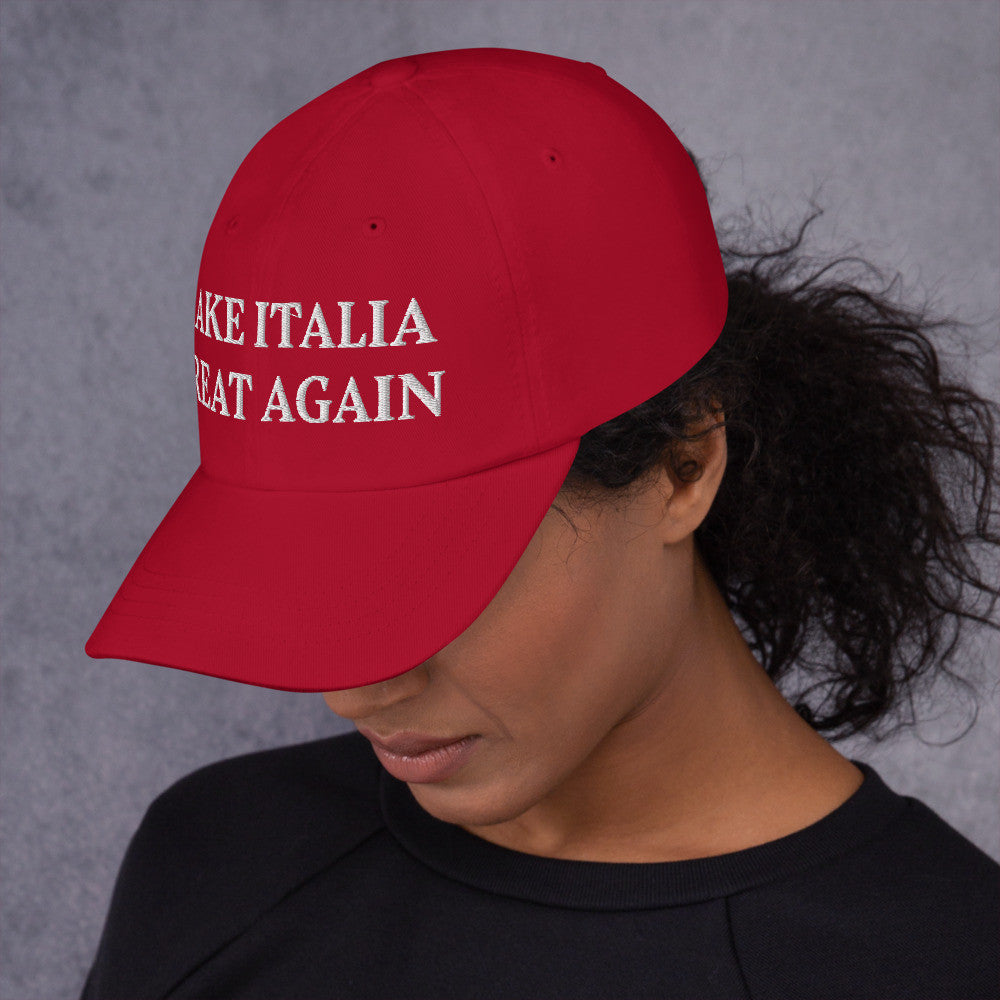 Gorra con bandera 