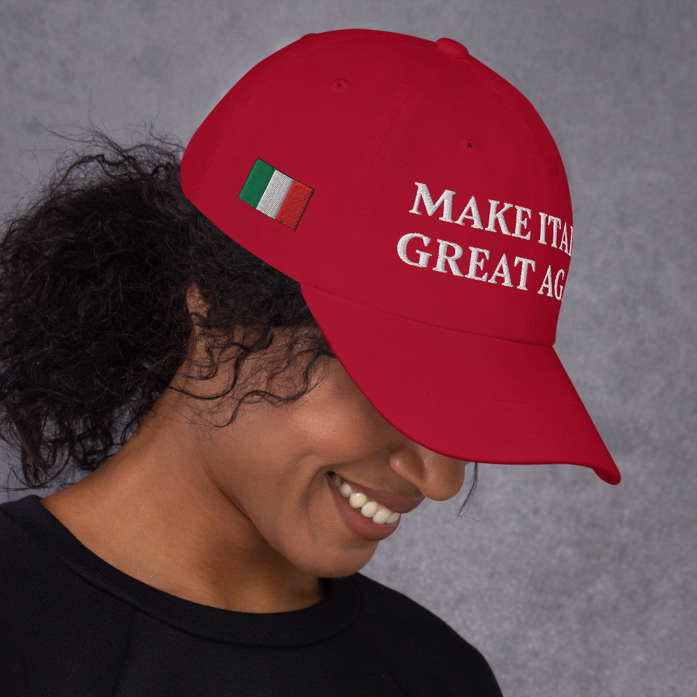 Gorra con bandera 