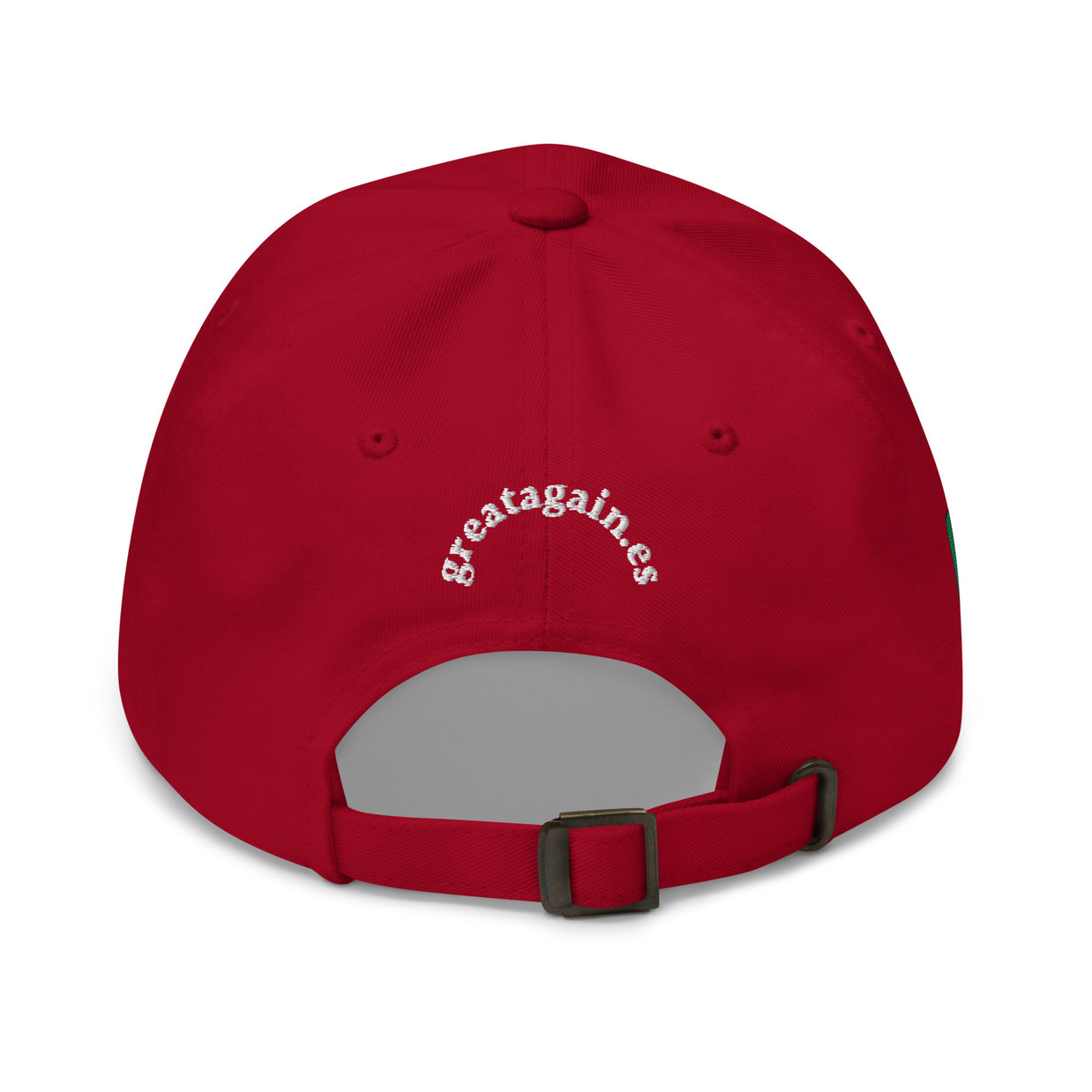 Gorra con bandera 