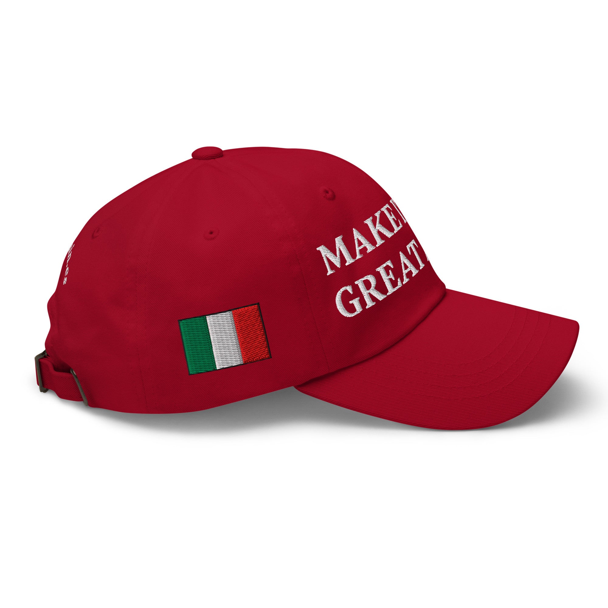 Gorra con bandera 
