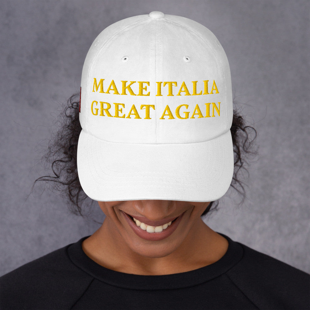 Gorra con bandera 