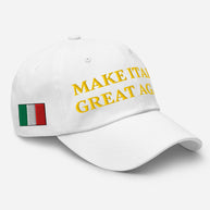 Gorra con bandera 