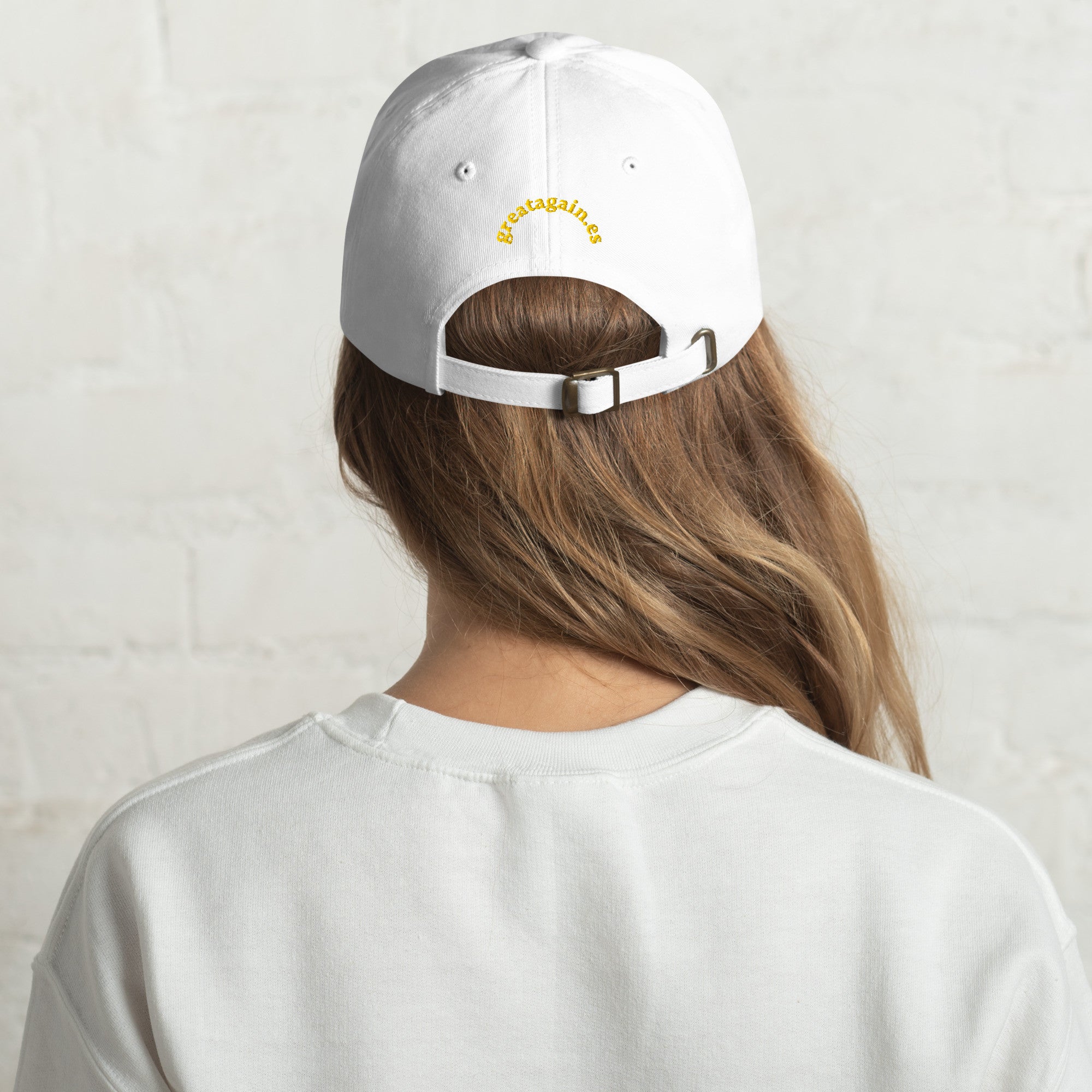 Gorra con bandera 