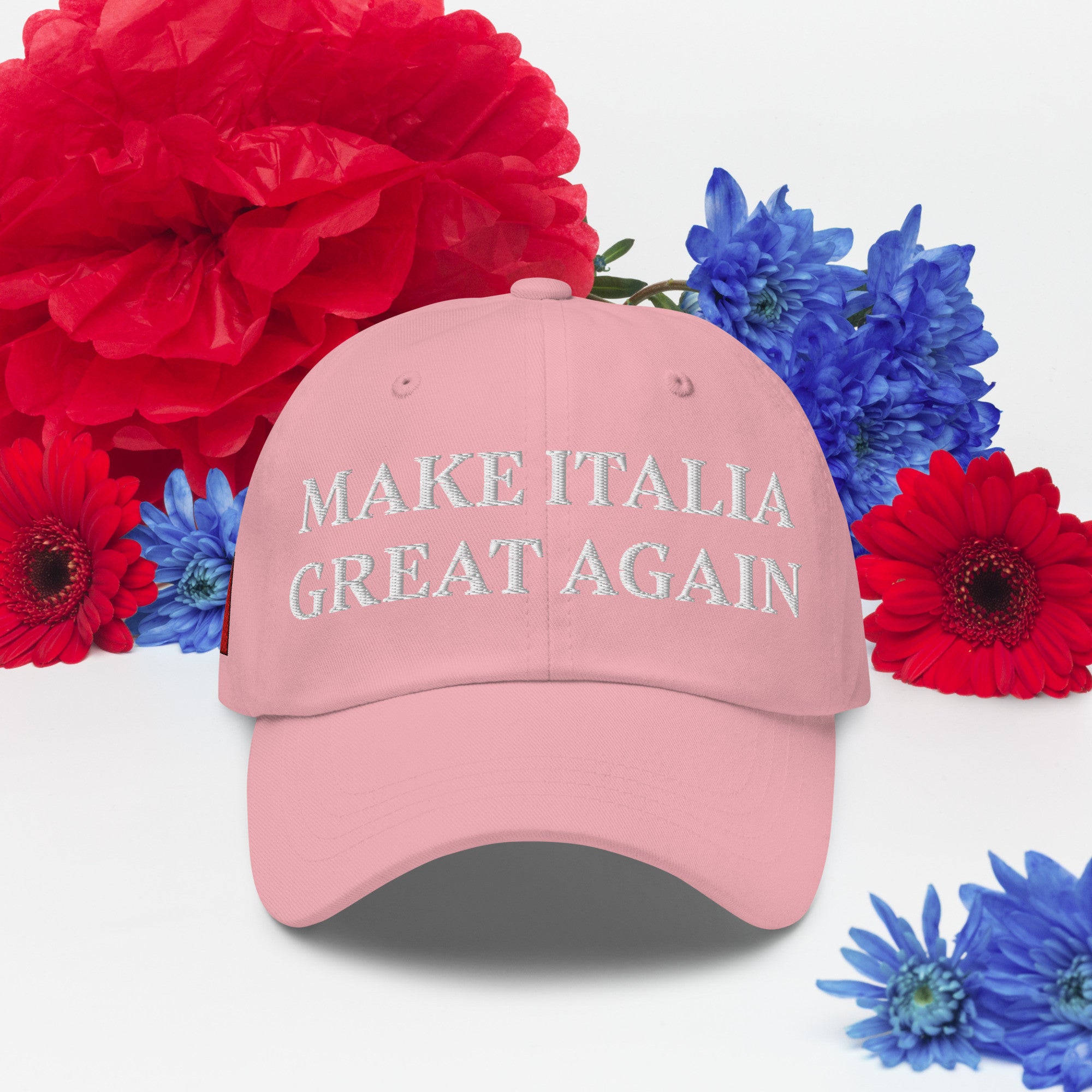 Gorra con bandera 