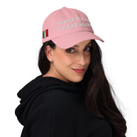 Gorra con bandera 