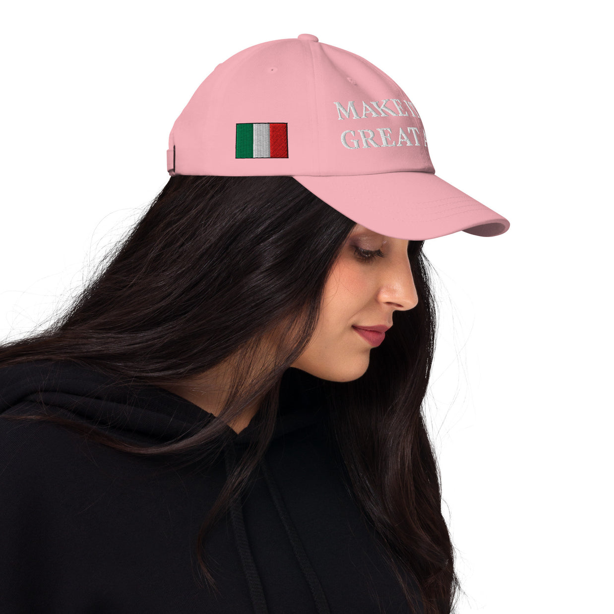 Gorra con bandera 