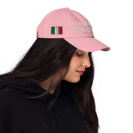Gorra con bandera 