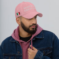 Gorra con bandera 