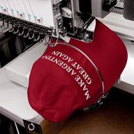 Gorra con bandera 