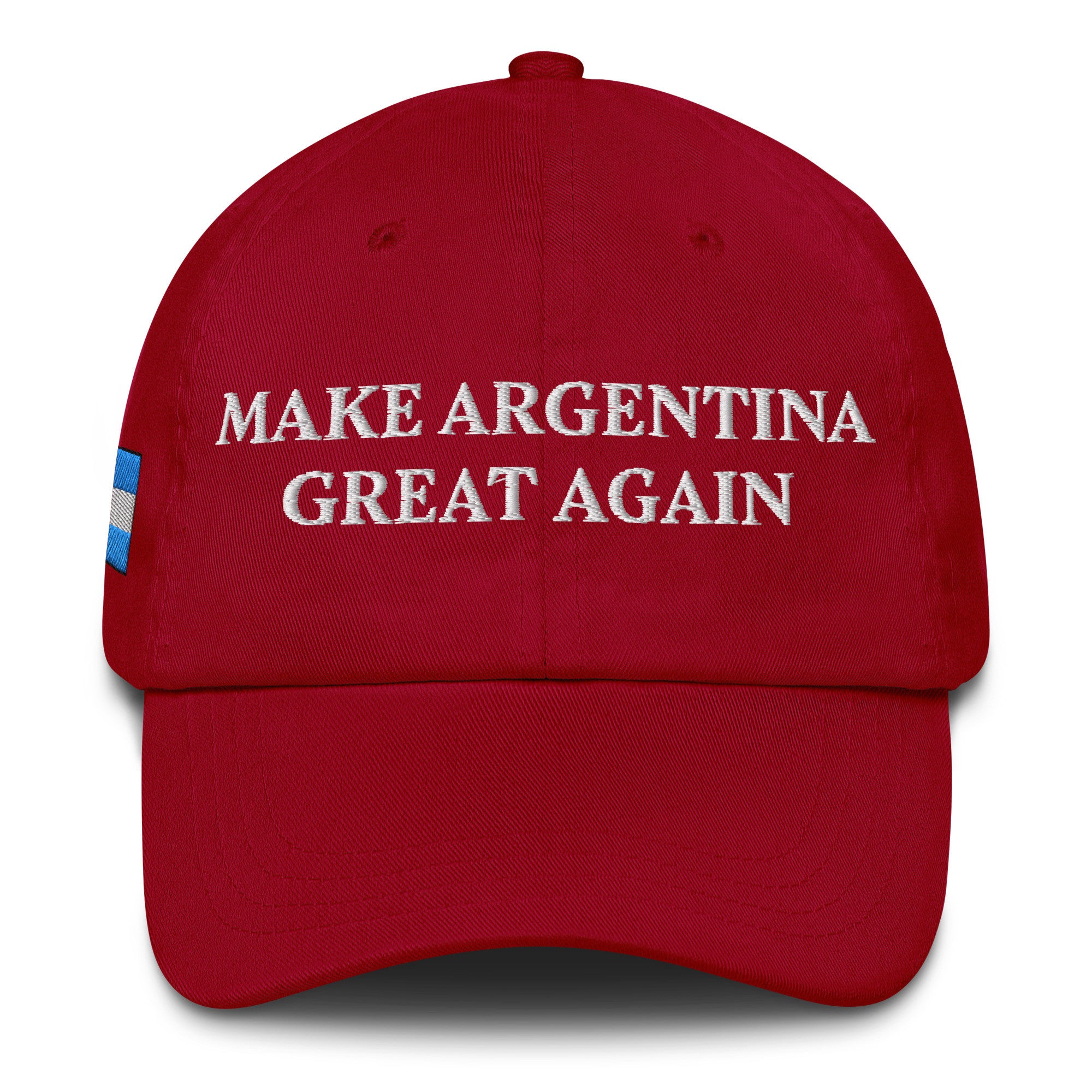 Gorra con bandera 