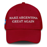 Gorra con bandera 