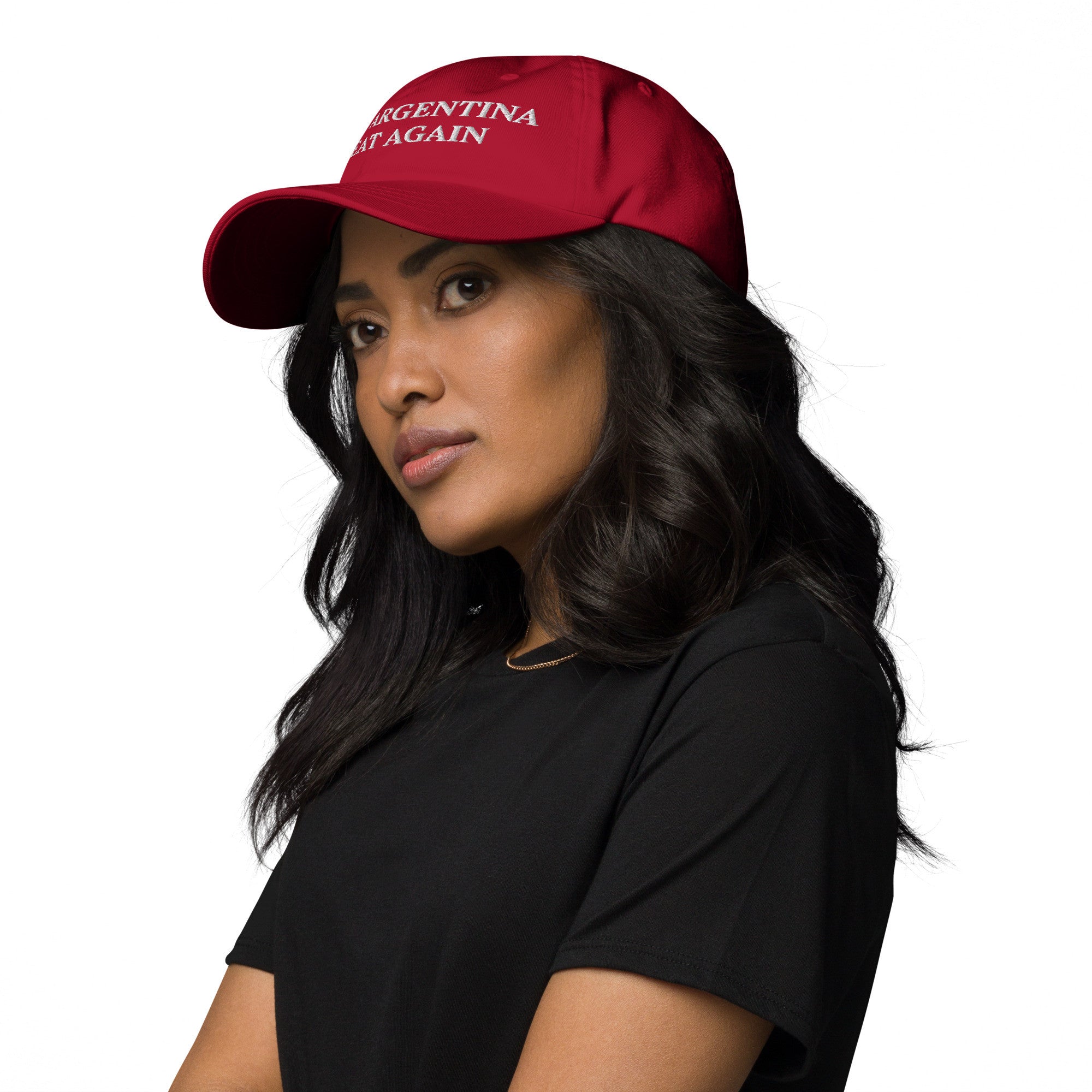 Gorra con bandera 