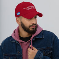 Gorra con bandera 