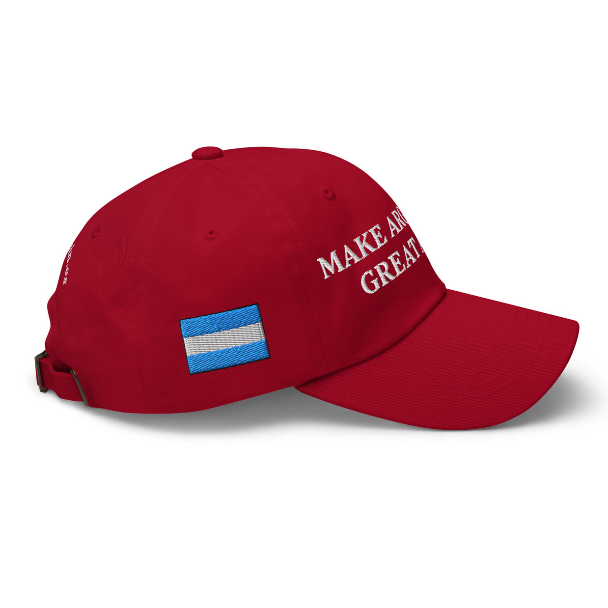 Gorra con bandera 