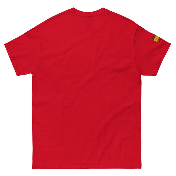 Camiseta "Make España Great Again" roja con bandera de España
