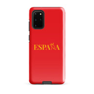 Carcasa dura (tough) Samsung ESPAÑA rojo-dorado