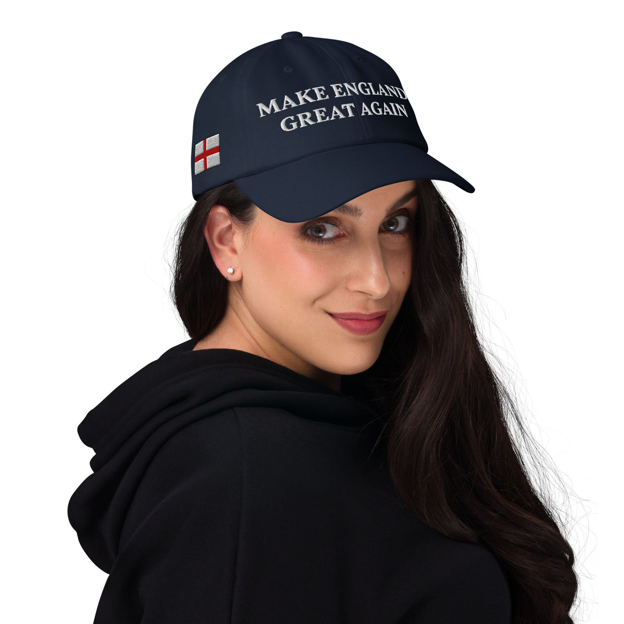 Gorra con bandera 