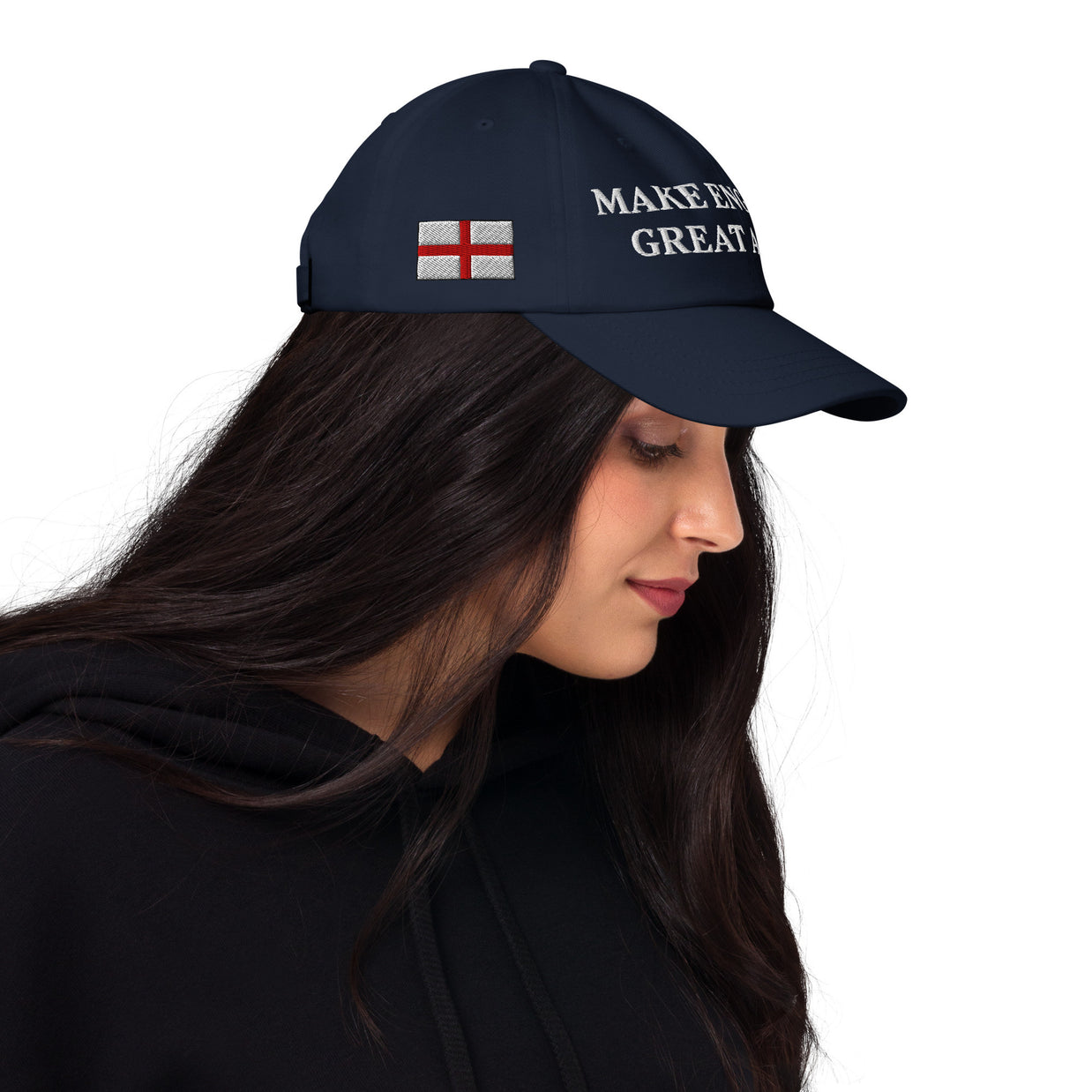 Gorra con bandera 