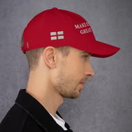 Gorra con bandera 