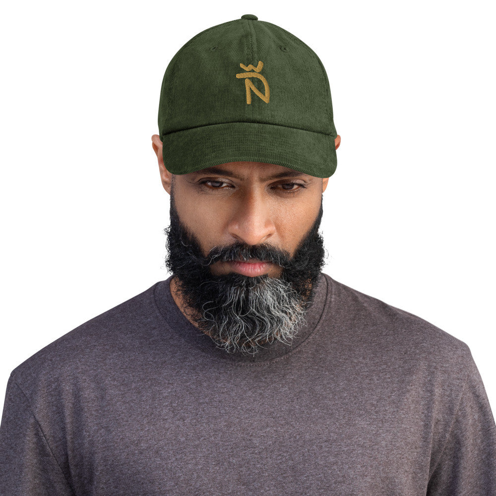 Gorra de pana fina -  Bordado Ñ