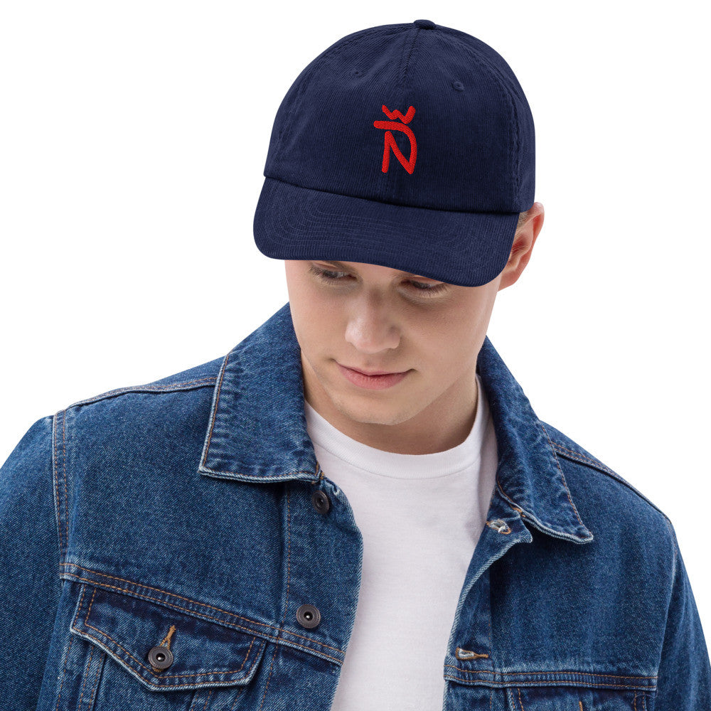 Gorra de pana fina -  Bordado Ñ