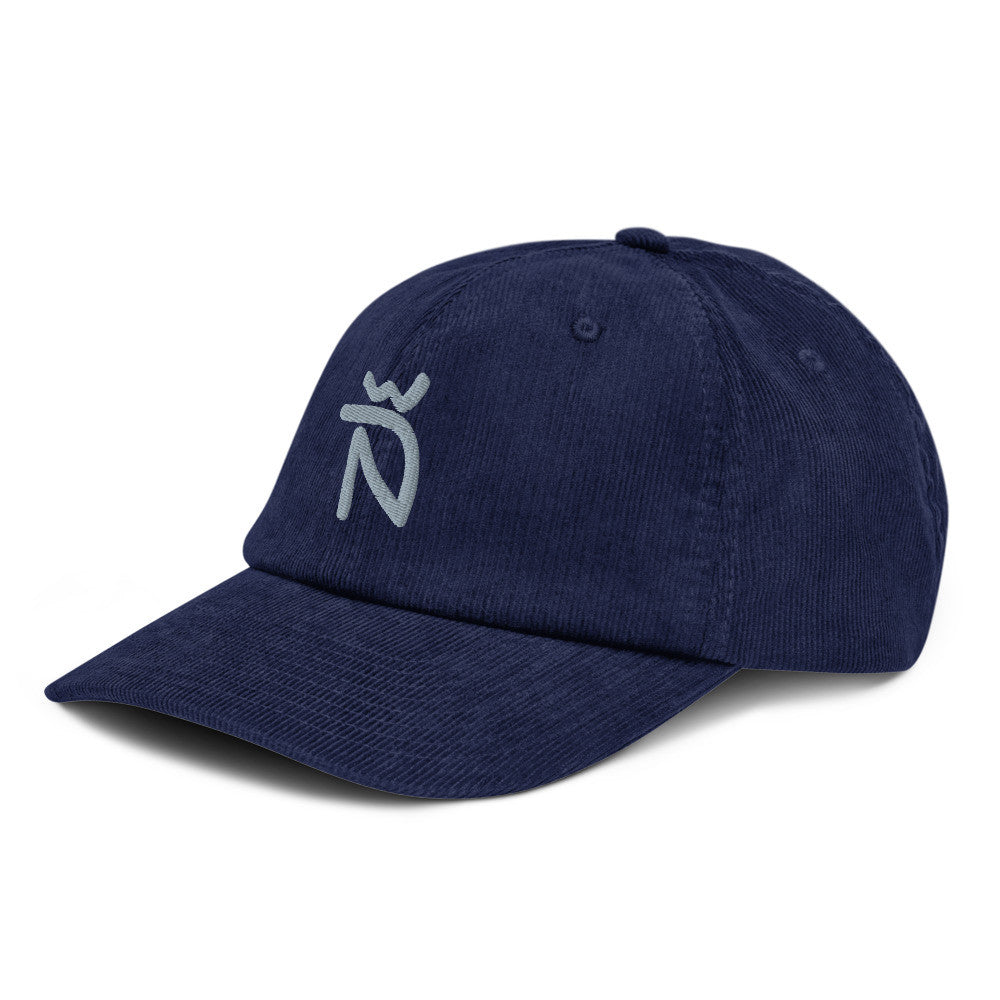 Gorra de pana fina -  Bordado Ñ