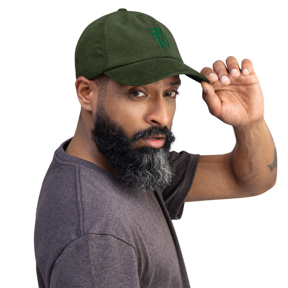 Gorra de pana fina -  Bordado Ñ