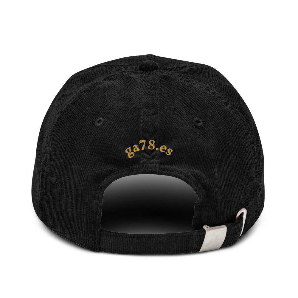 Gorra de pana fina -  Bordado Ñ