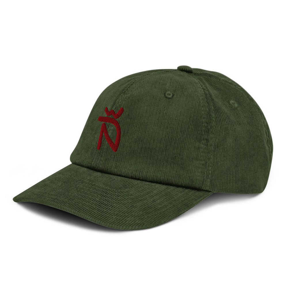 Gorra de pana fina -  Bordado Ñ