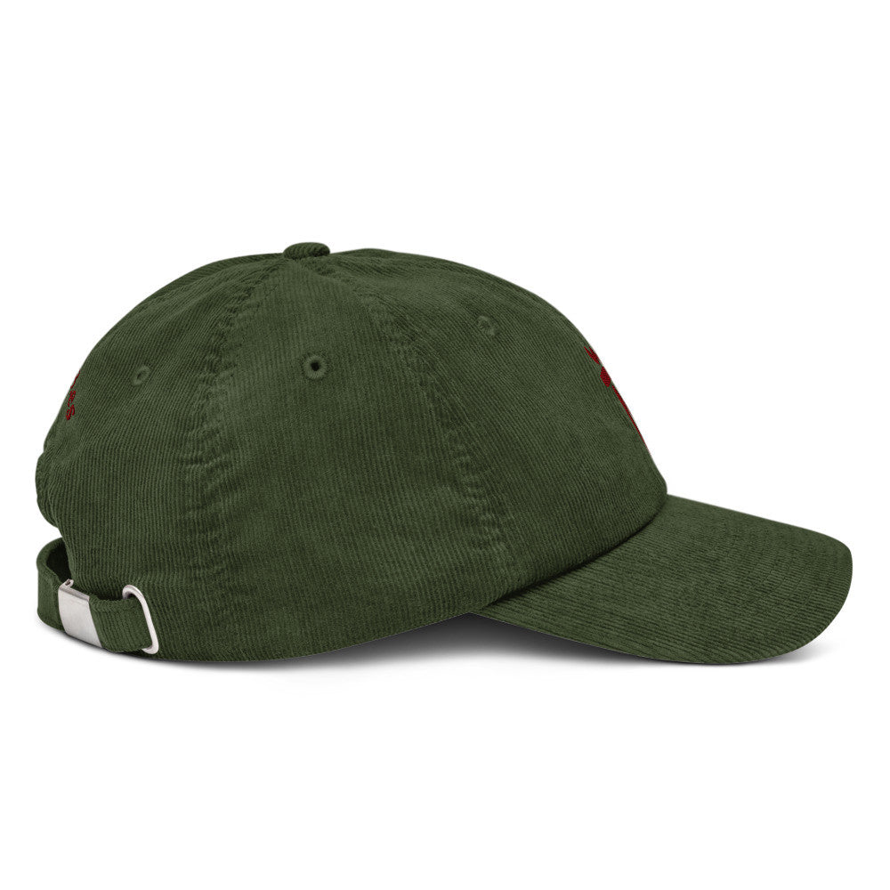 Gorra de pana fina -  Bordado Ñ