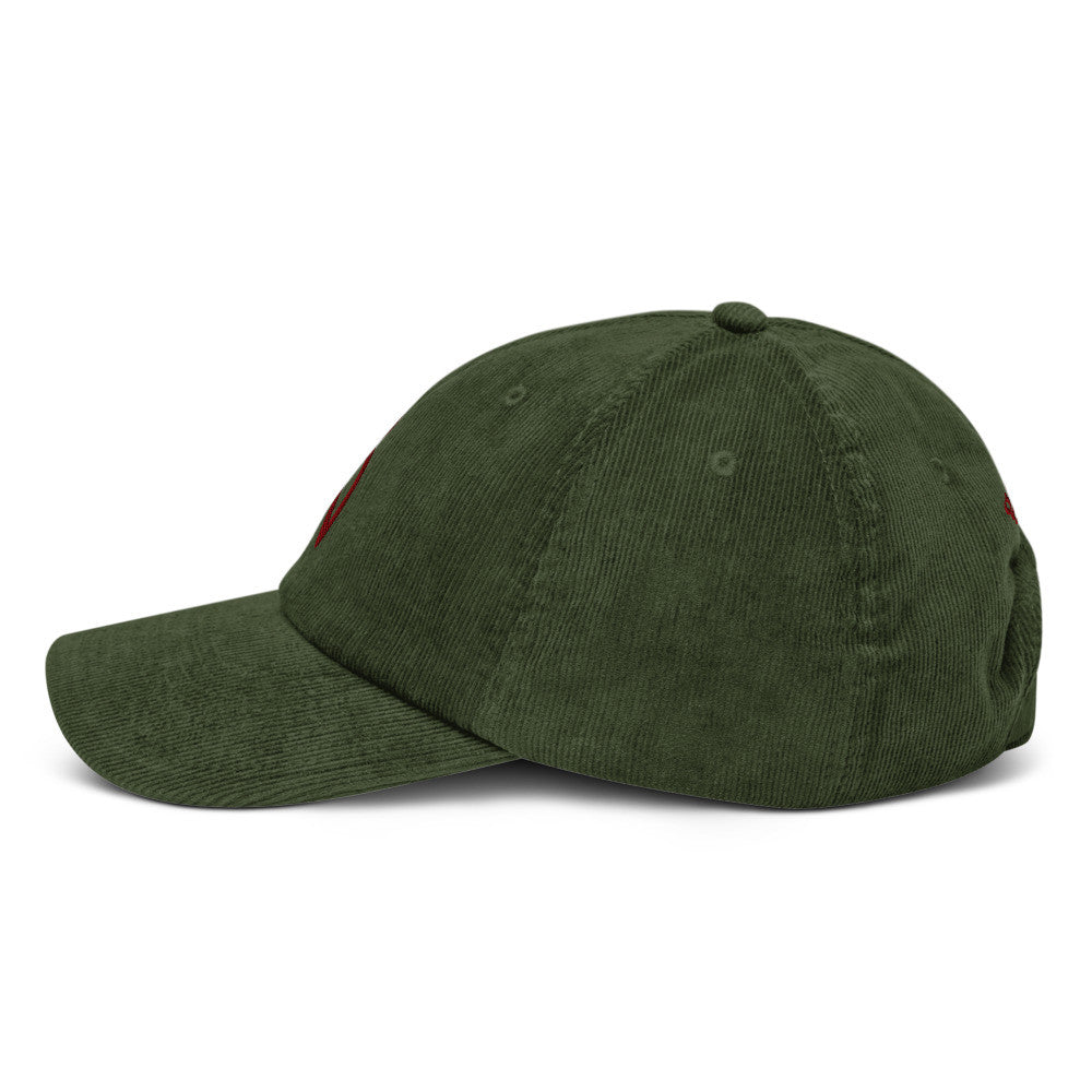 Gorra de pana fina -  Bordado Ñ