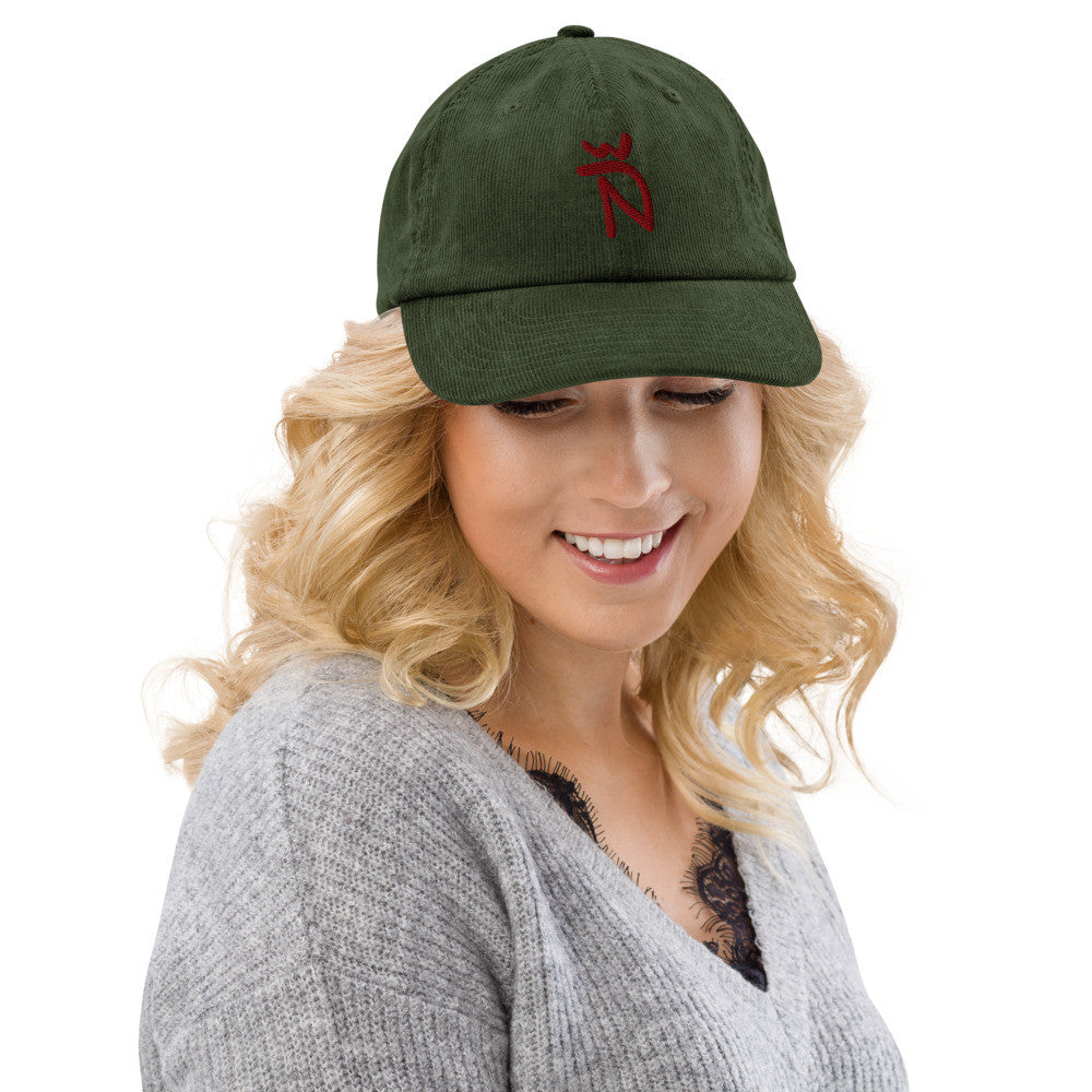 Gorra de pana fina -  Bordado Ñ