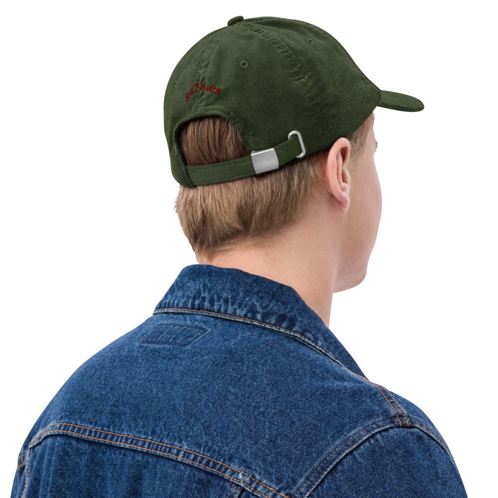 Gorra de pana fina -  Bordado Ñ