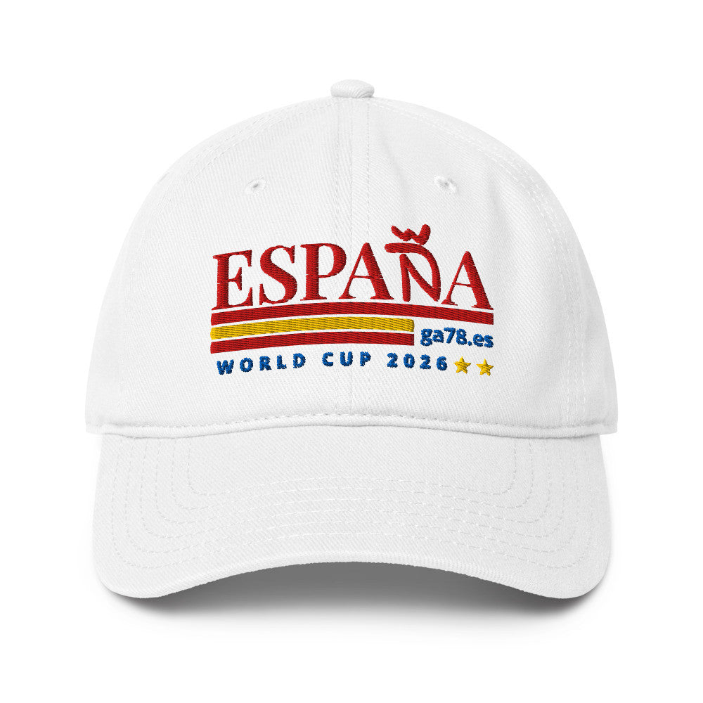 Gorra bordada Mundial 2026